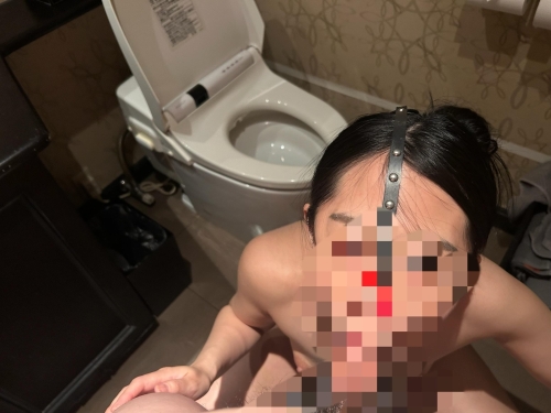 便器がお似合いな雌豚画像１